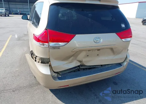 2012 Toyota Sienna Le V6 8 Passenger from USA, damaged, VIN 5TDKK3DC0CS239963